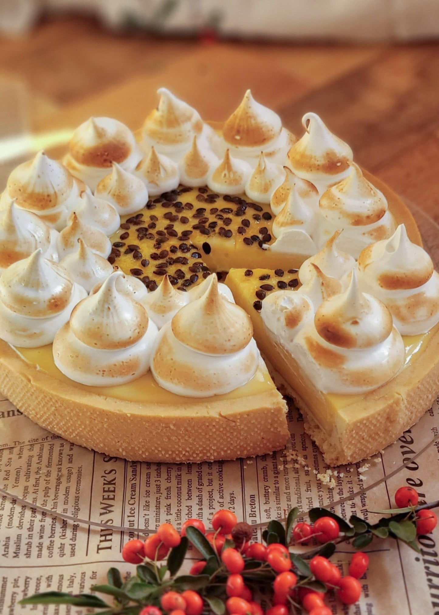 Pie de Maracuyá