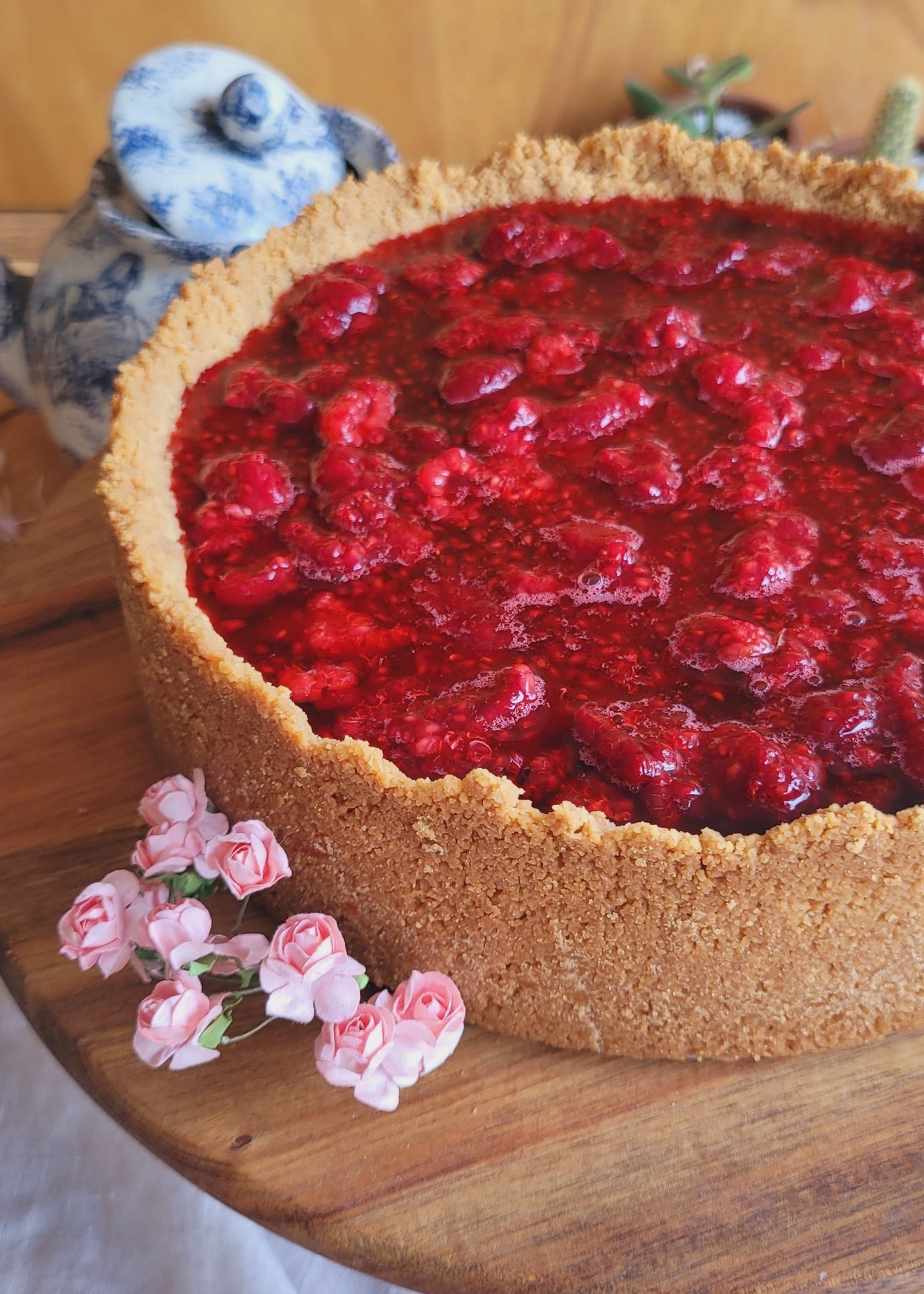 Cheesecake de frambuesa