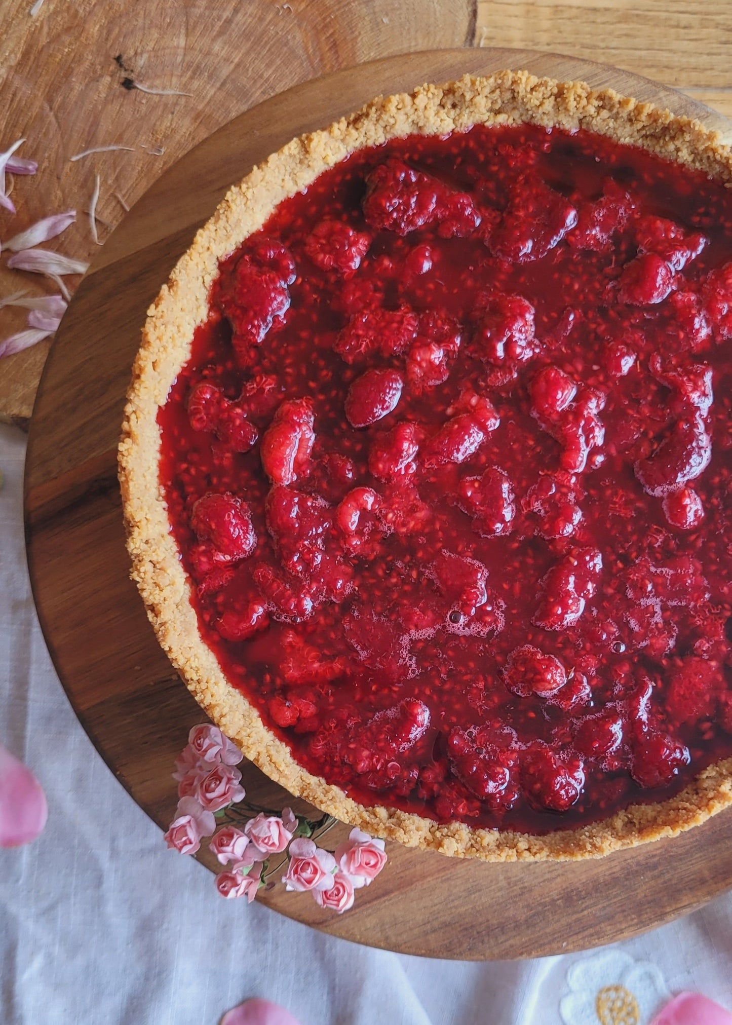 Cheesecake de frambuesa
